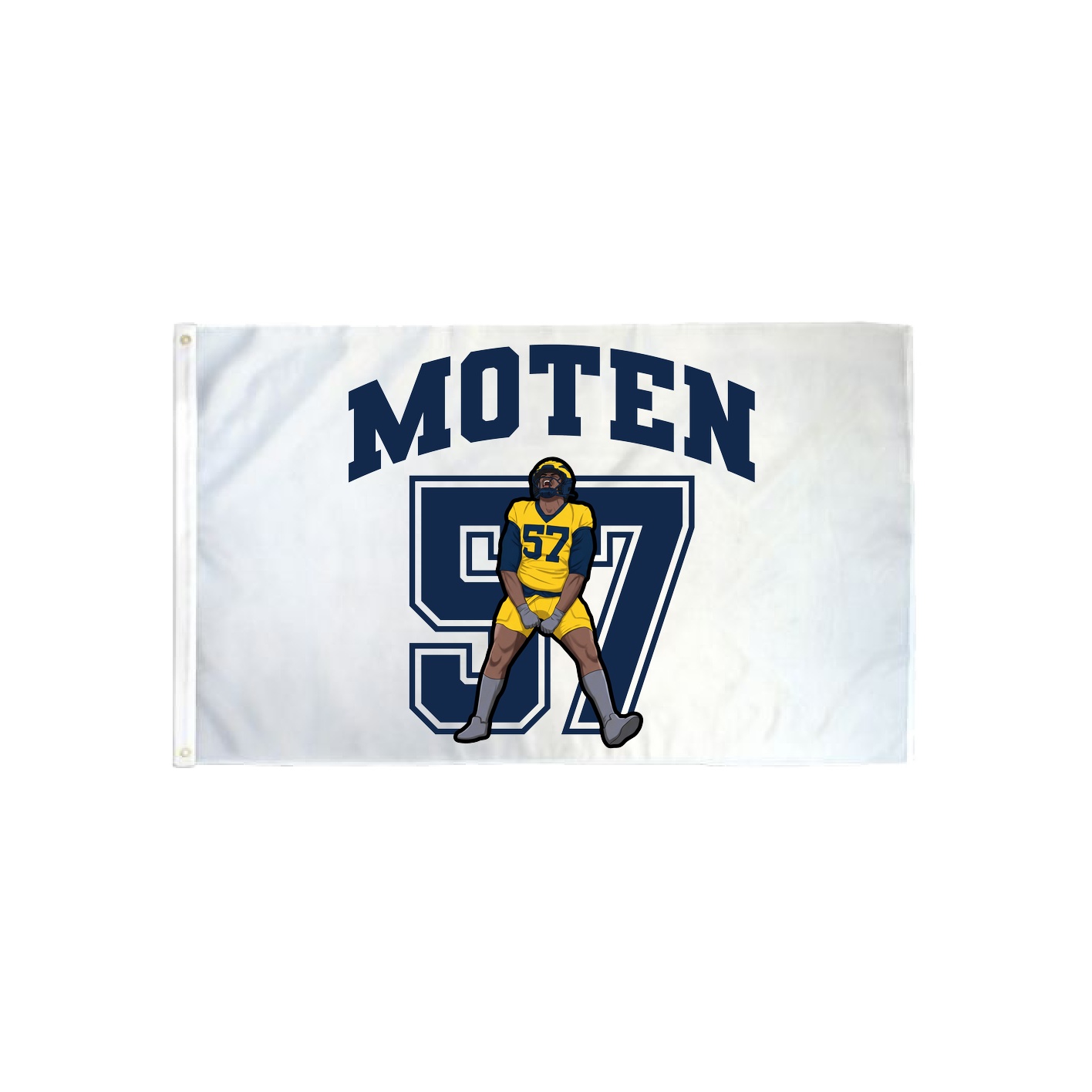 3x5 Flag — Number in Classic