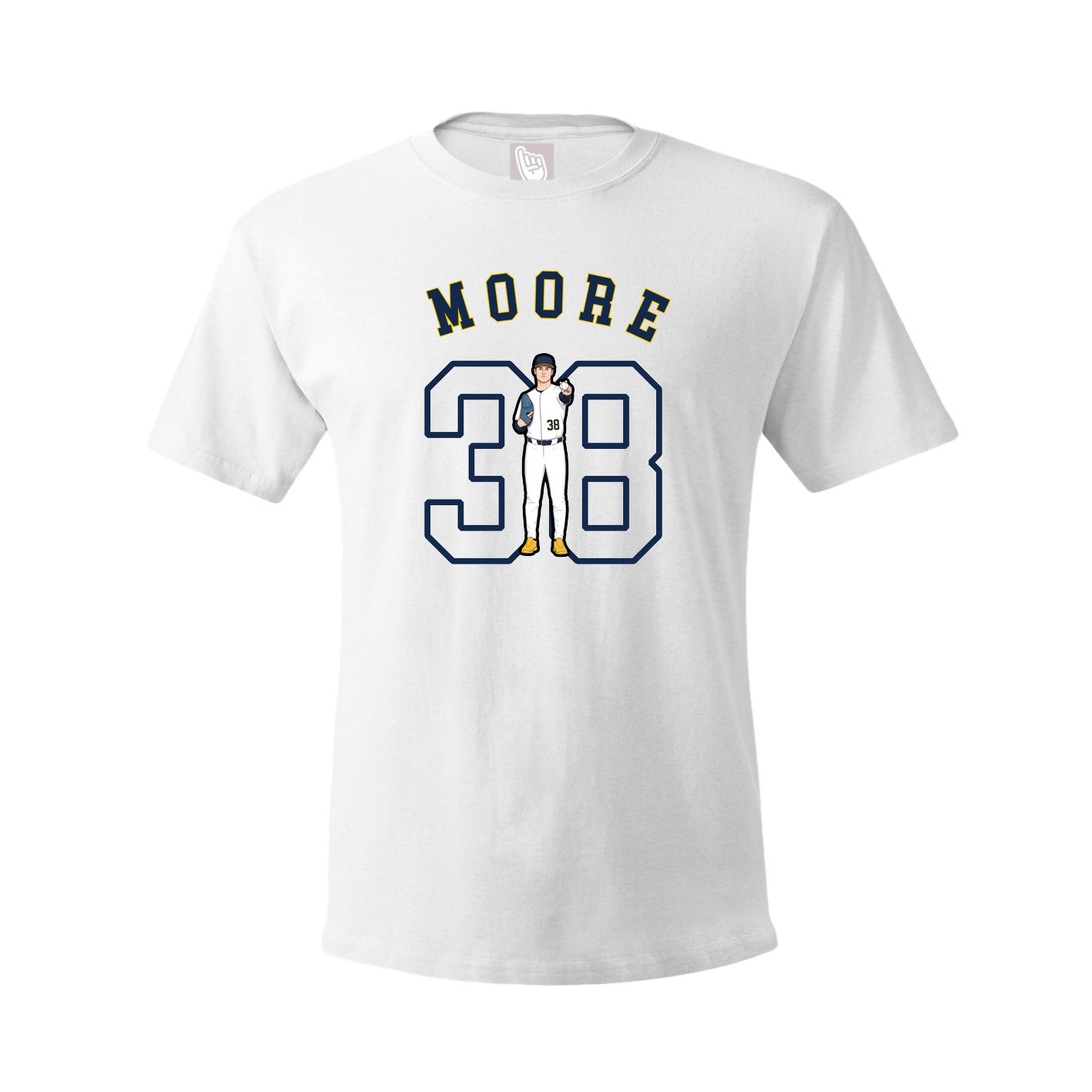 Tee — Shirsey Arch in White