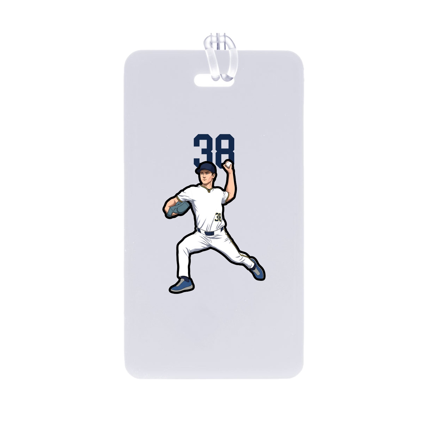 Bag Tag — Number Top in Classic