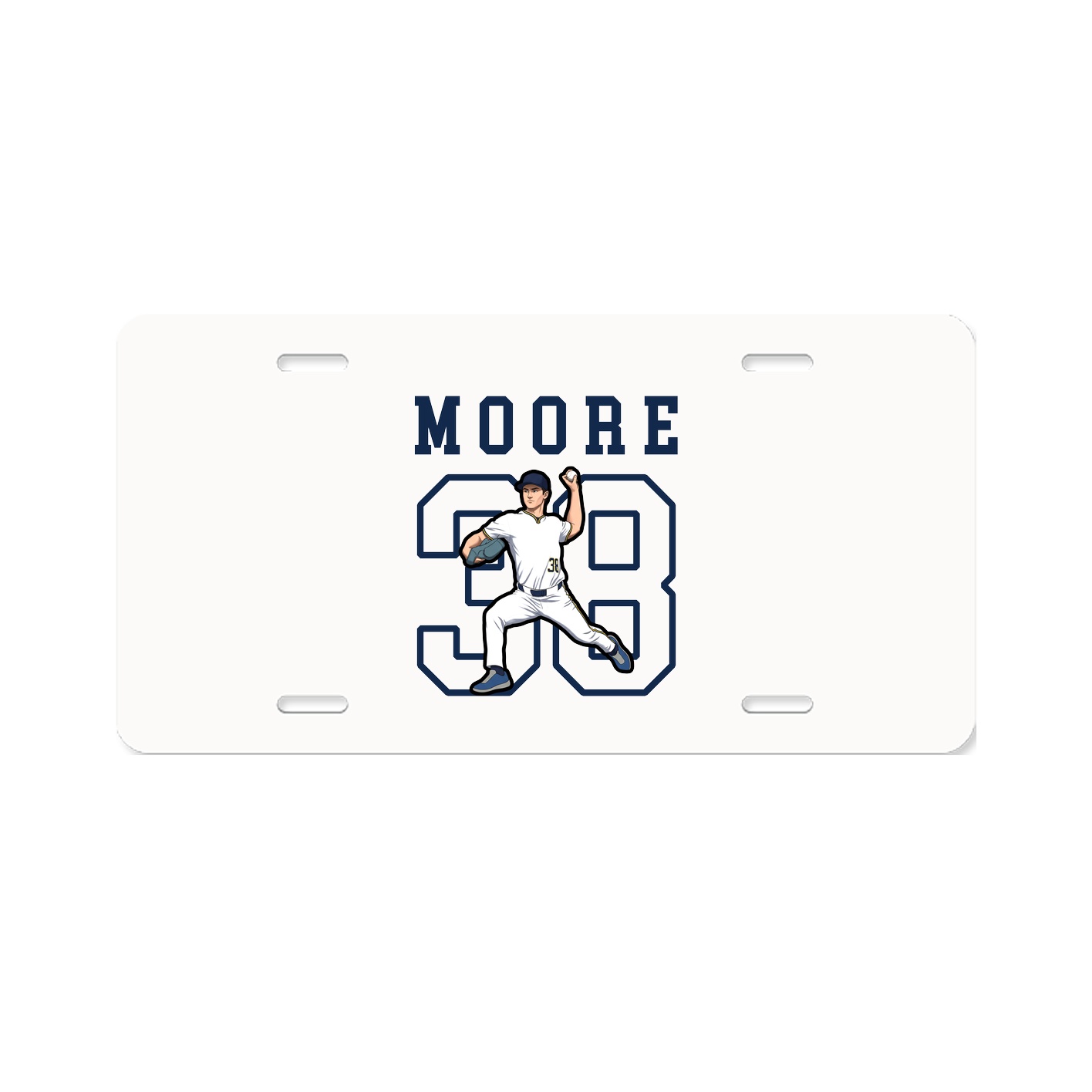 License Plate — Shirsey in Classic