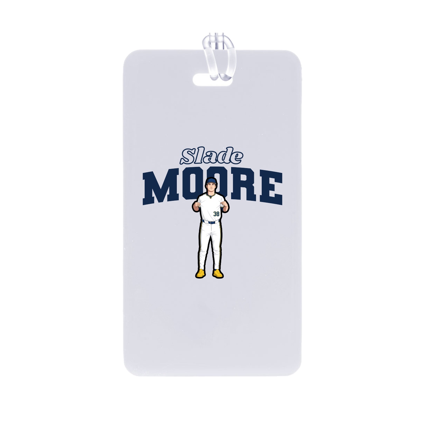 Bag Tag — Name Arch in Classic