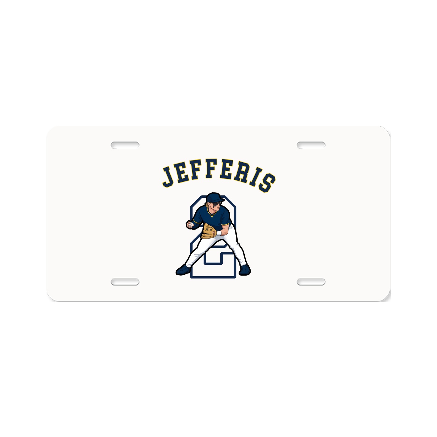 License Plate — Shirsey Arch in Classic