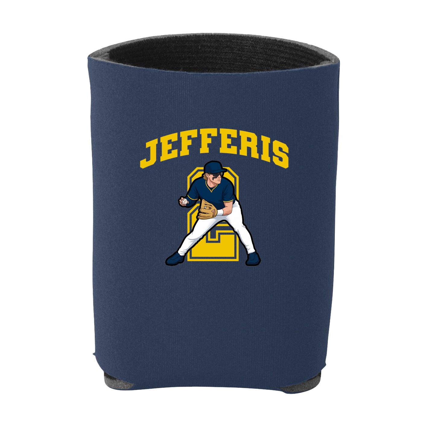 Can Holder — Number in Navy