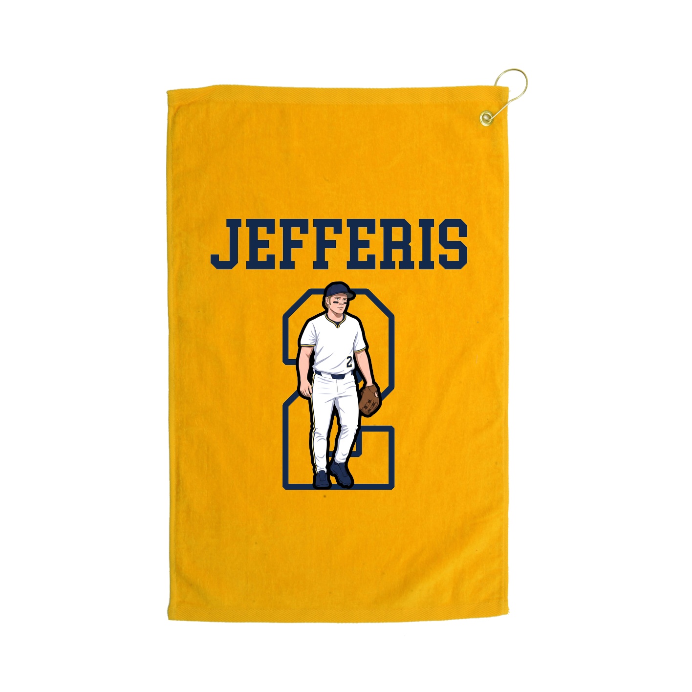 Golf Towel — Shirsey in Gold