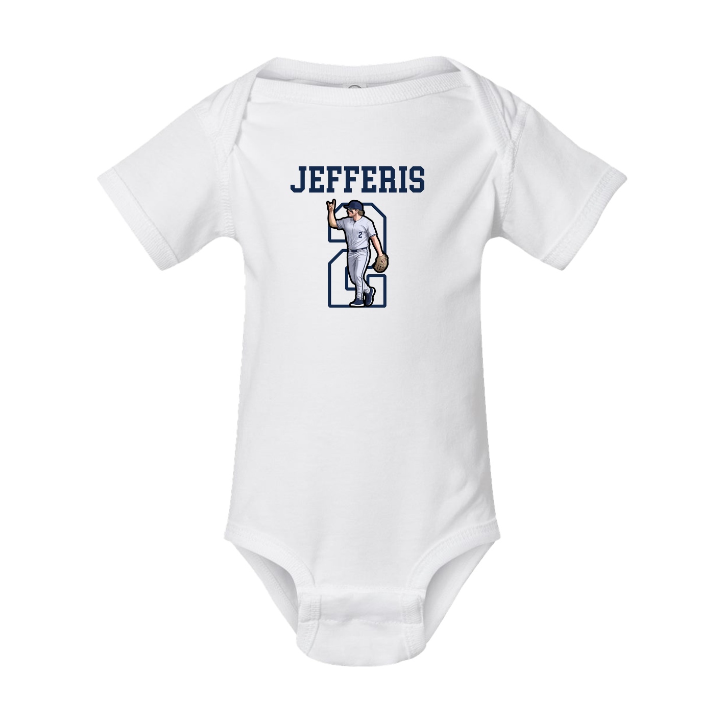 Baby Onesie — Shirsey in White