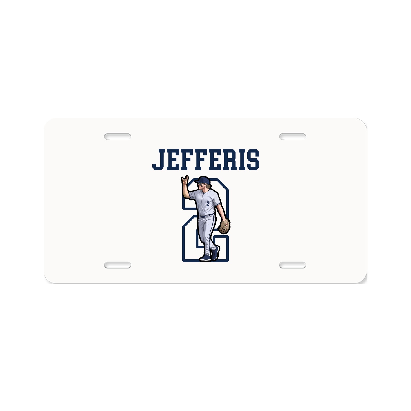 License Plate — Shirsey in Classic