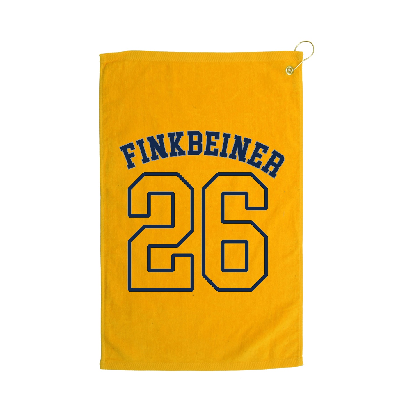 Golf Towel — Shirsey Arch in Gold