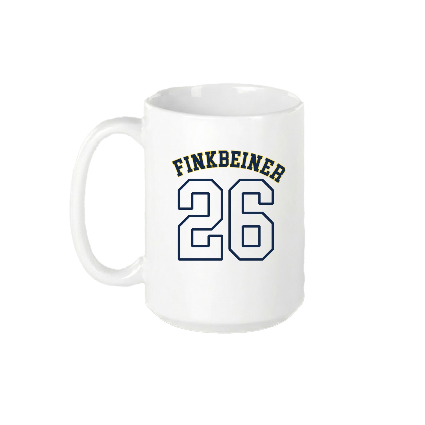 15oz Coffee Mug — Shirsey Arch in White