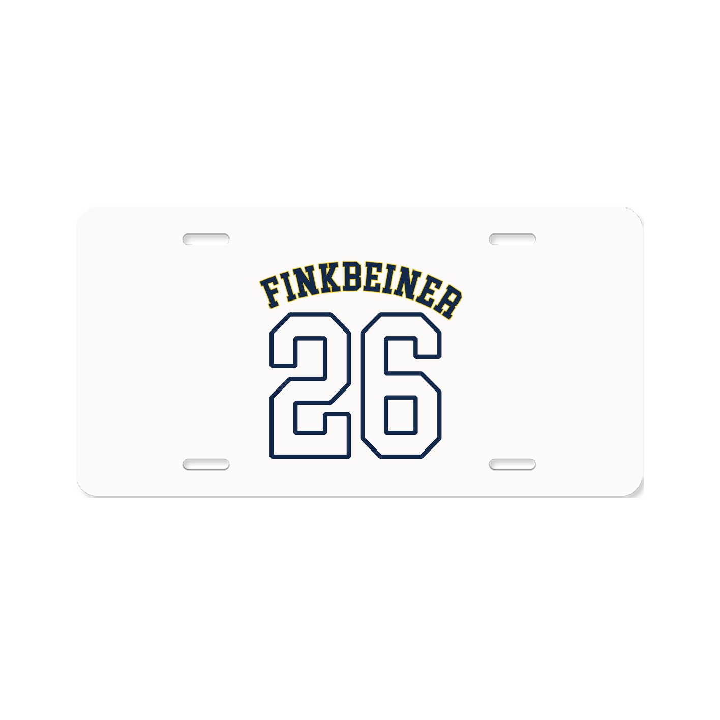 License Plate — Shirsey Arch in Classic