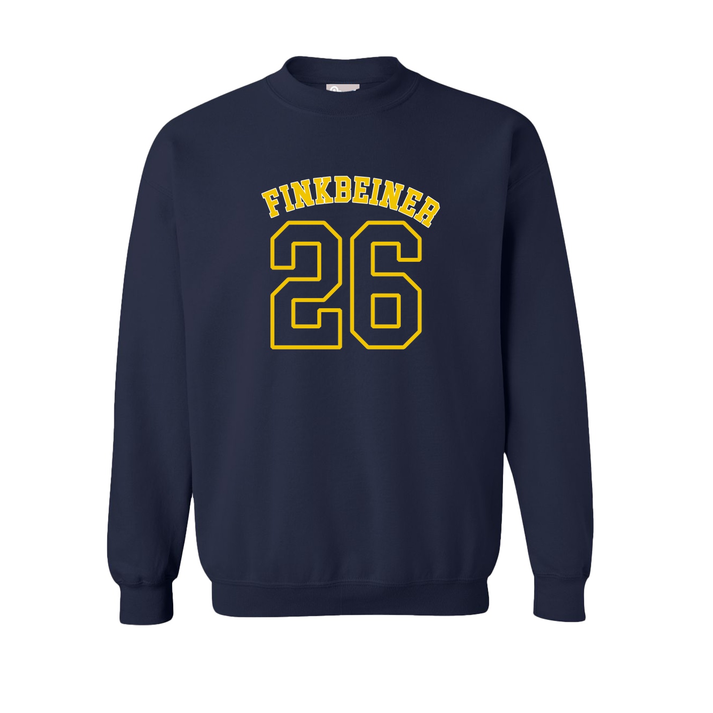 Fleece Crew — Shirsey Arch in Navy