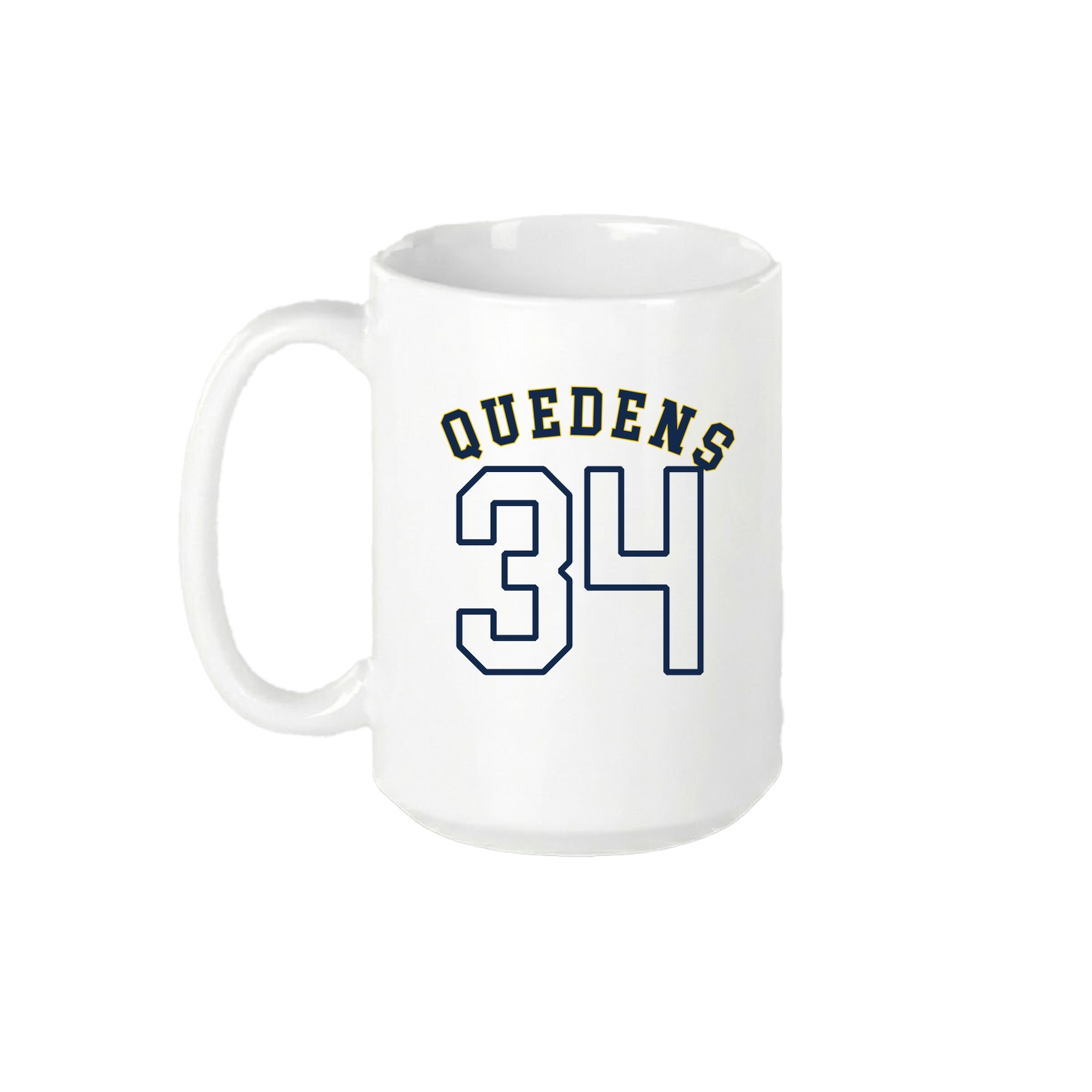 15oz Coffee Mug — Shirsey Arch in White