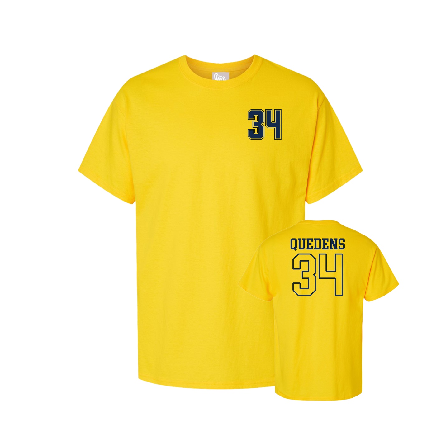 Tee — Chest Back in Gold