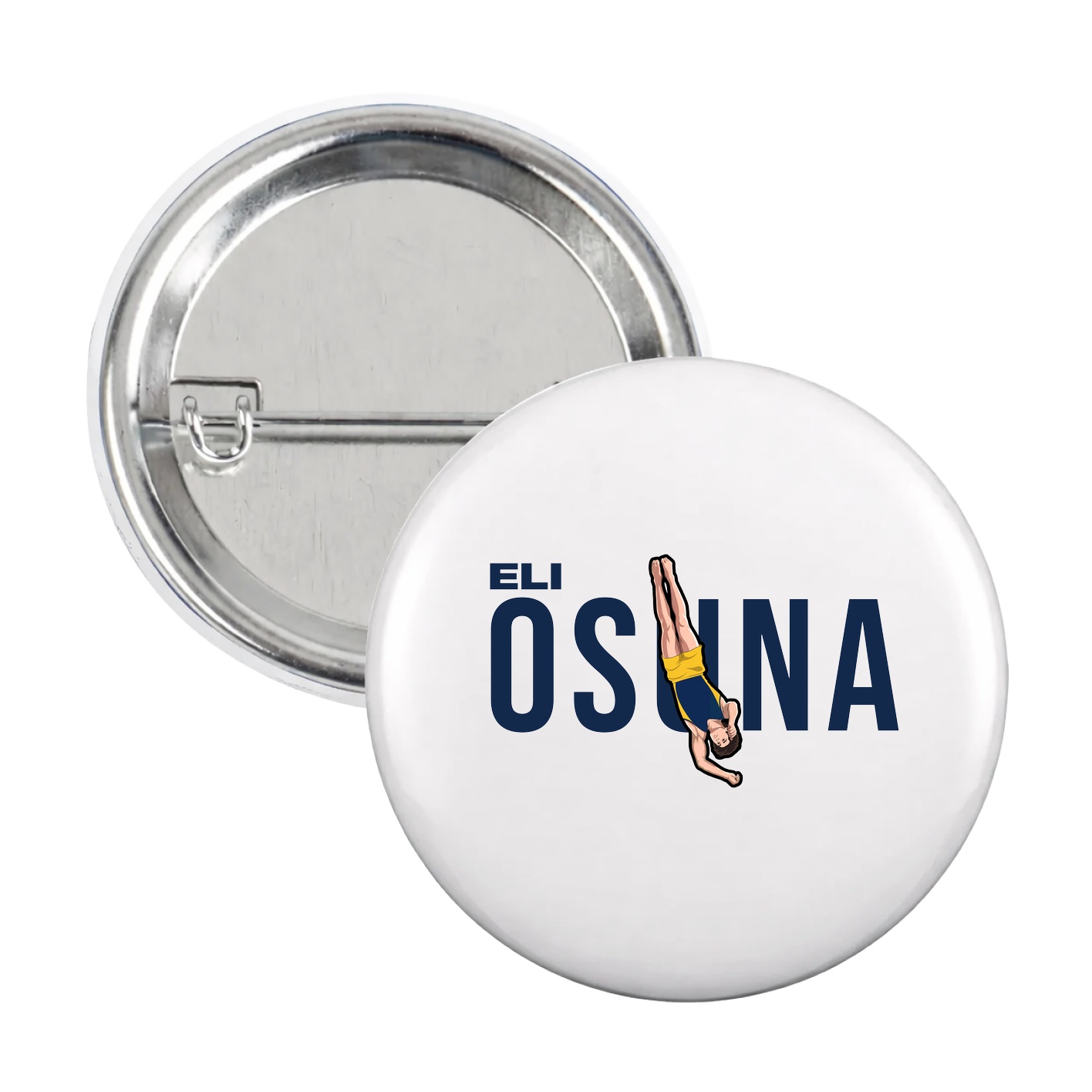 Game Day Button — Player Name in White