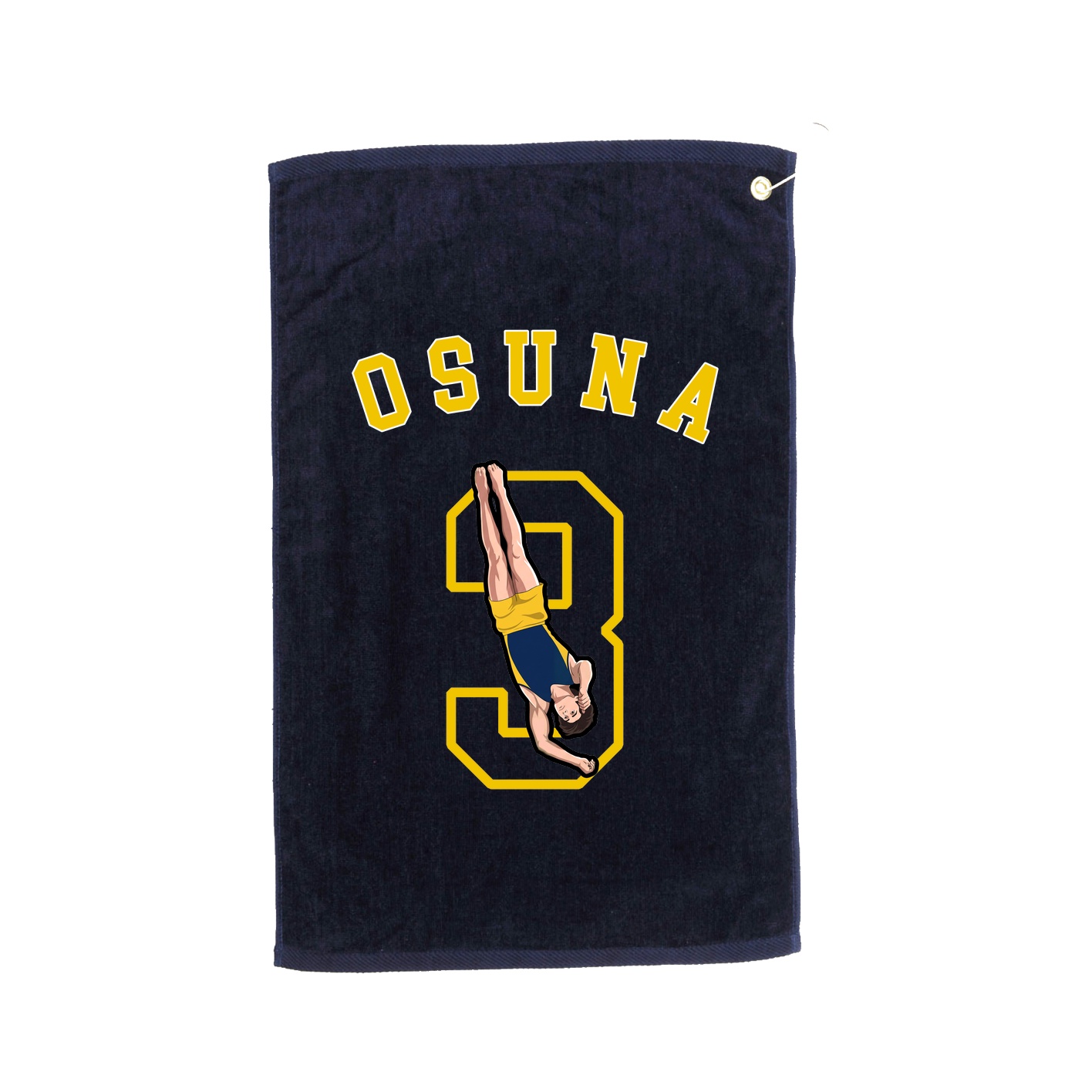 Golf Towel — Shirsey Arch in Navy