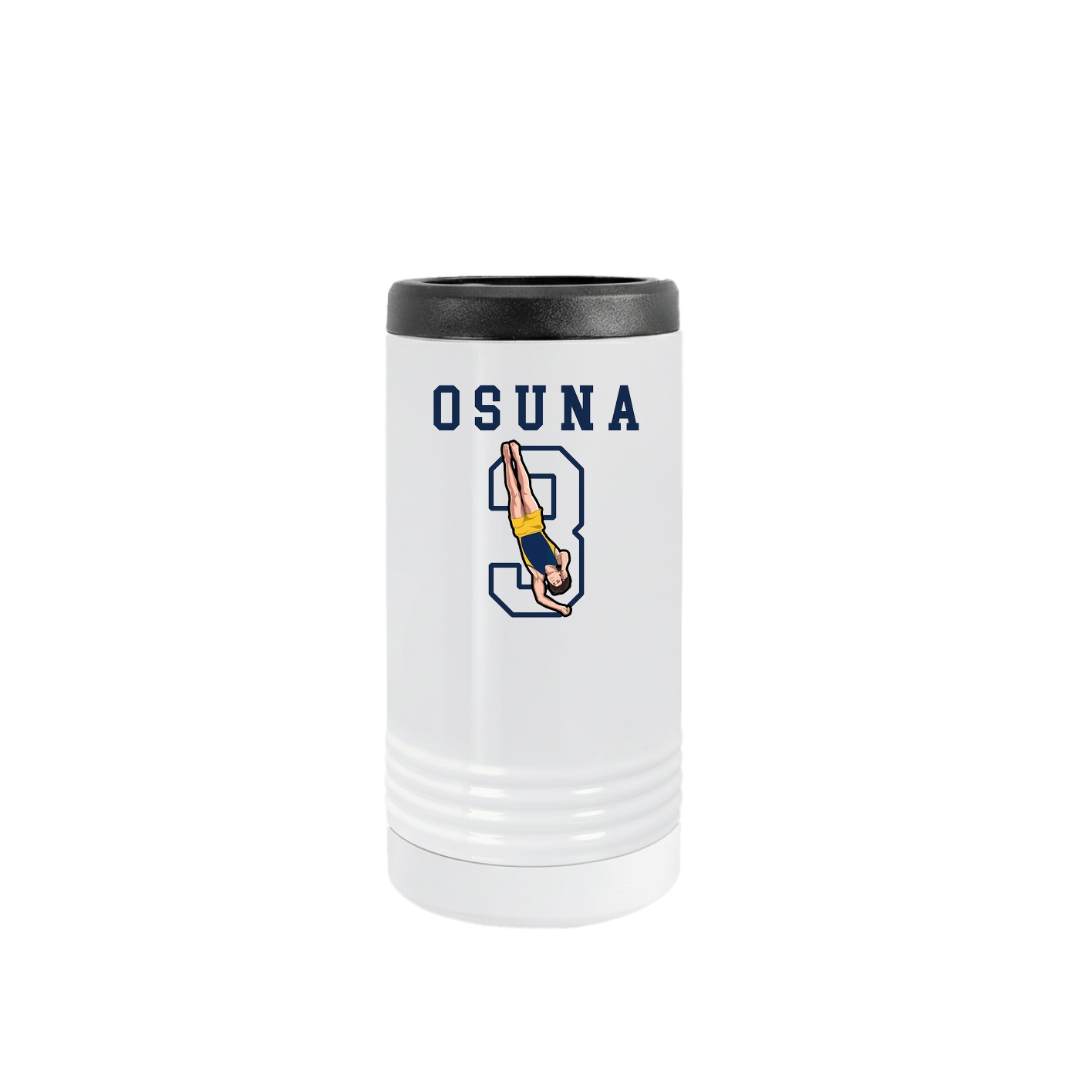 Slim Beverage Holder — Shirsey in White