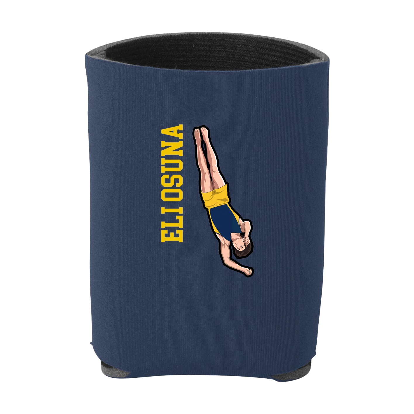 Can Holder — Name Vertical in Navy
