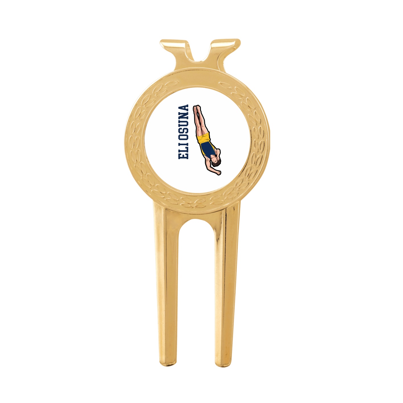 Divot Tool with Ball Marker — Name Vertical in Classic