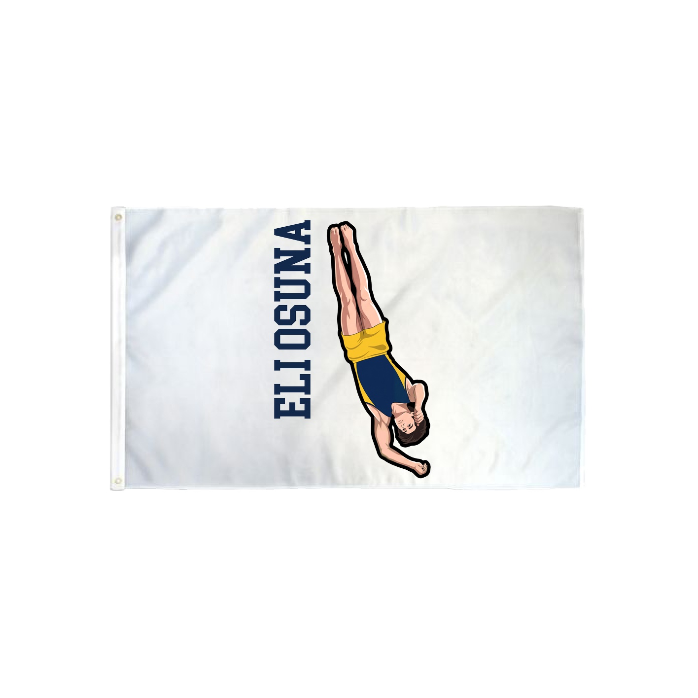 3x5 Flag — Name Vertical in Classic