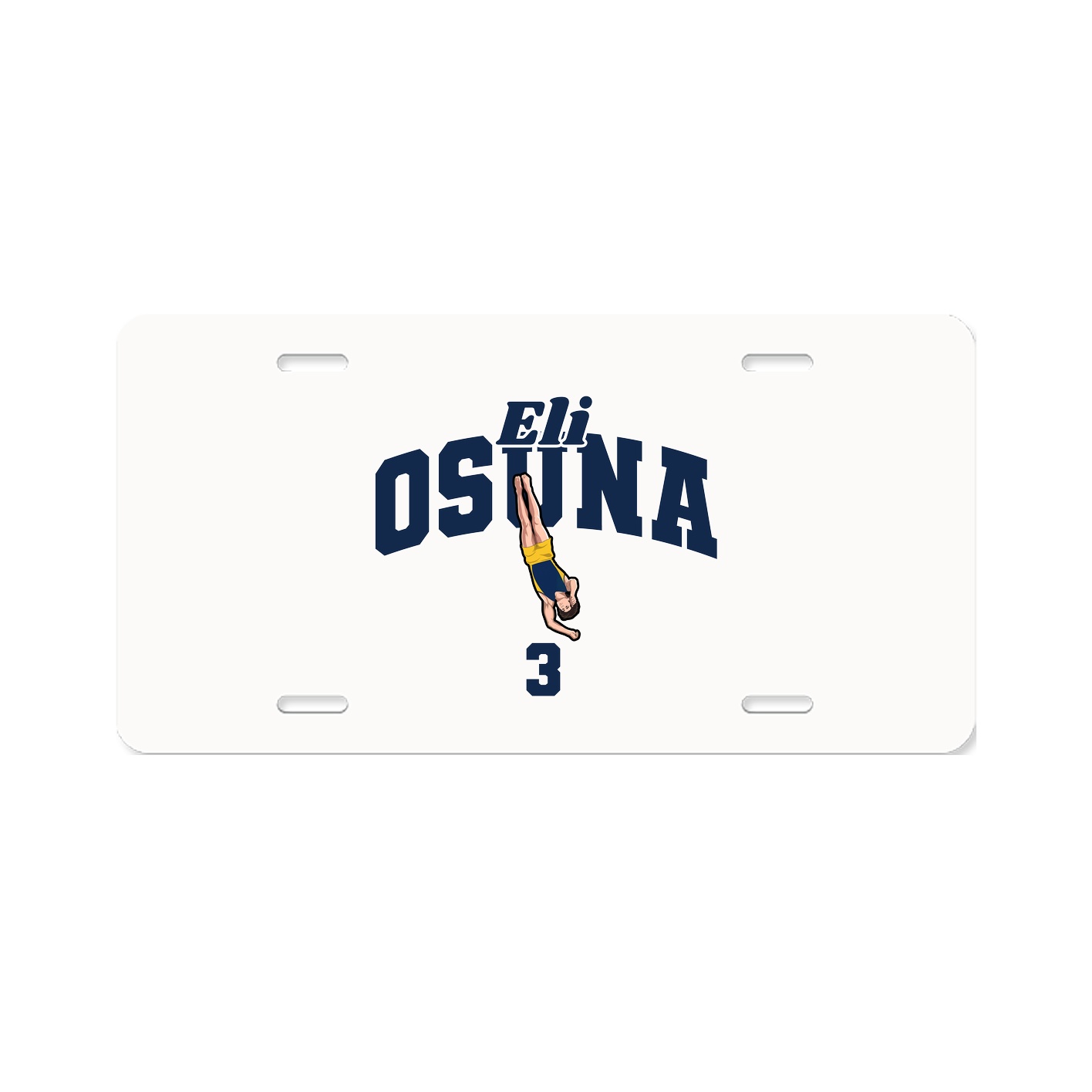 License Plate — Signature Arch in Classic