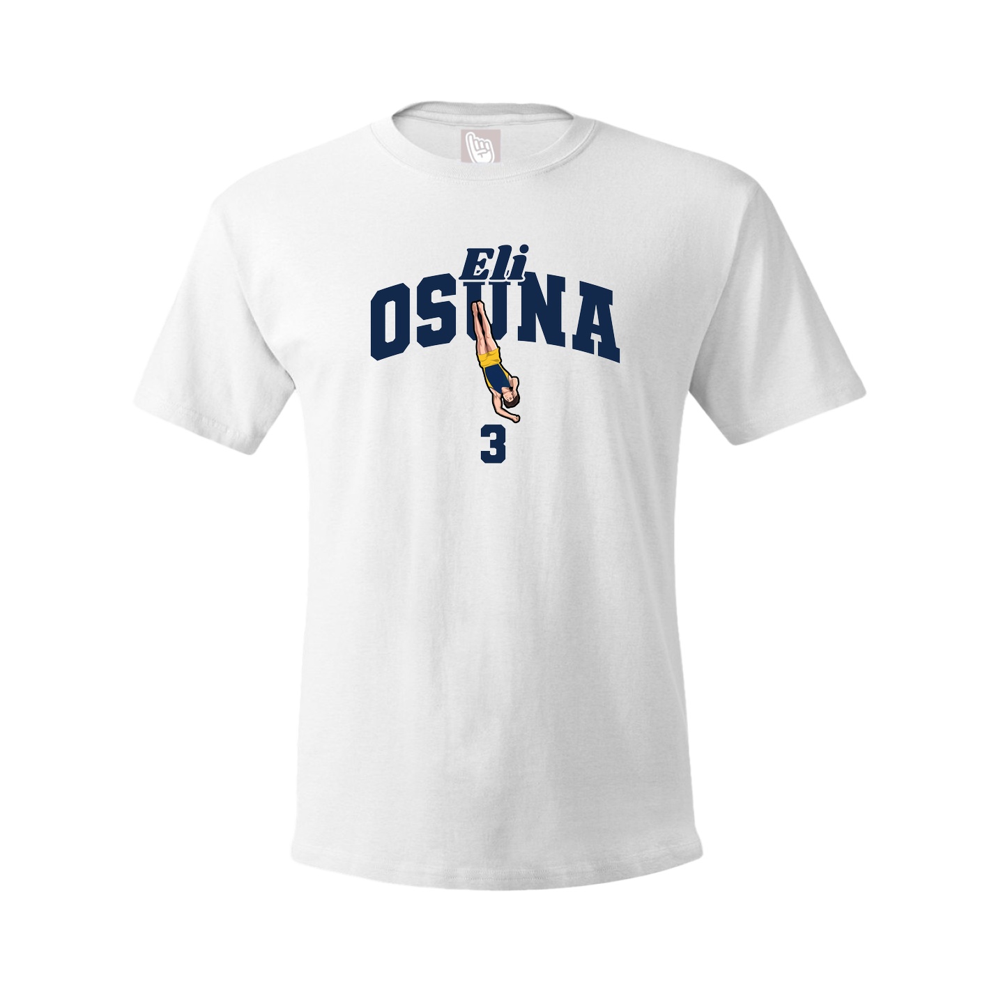 Youth Tee — Signature Arch in White