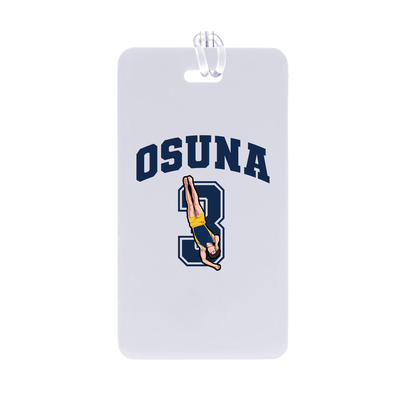Bag Tag — Number in Classic