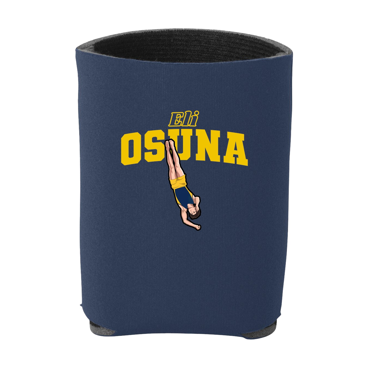 Can Holder — Name Arch in Navy