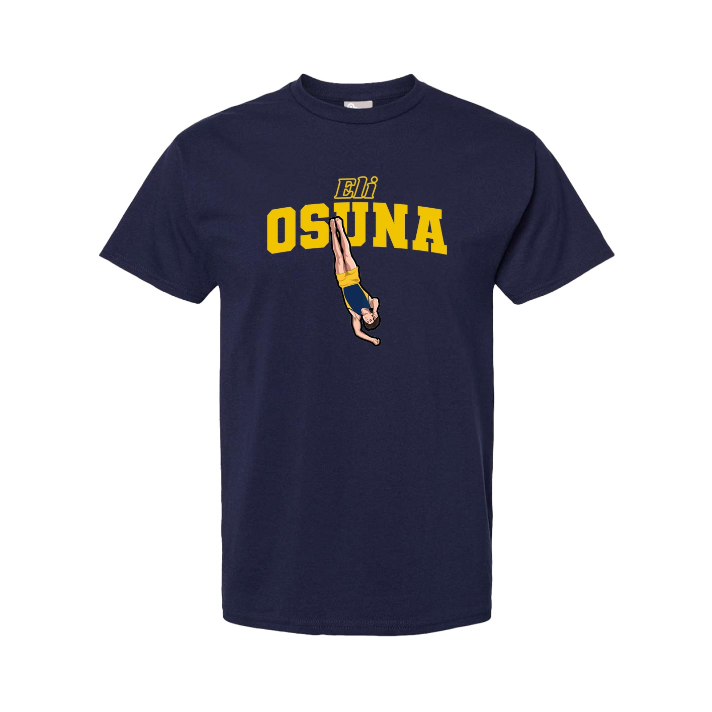 Tee — Name Arch in Navy