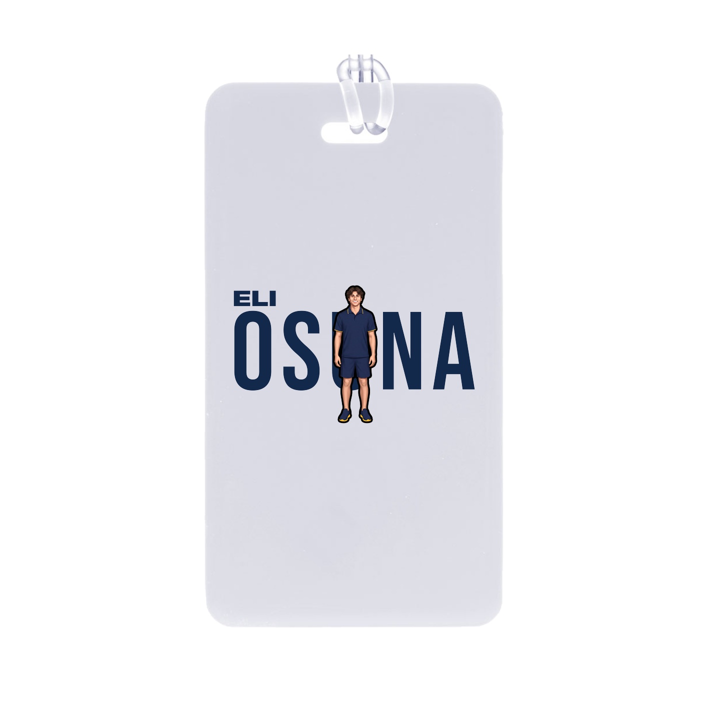Bag Tag — Player Name in Classic