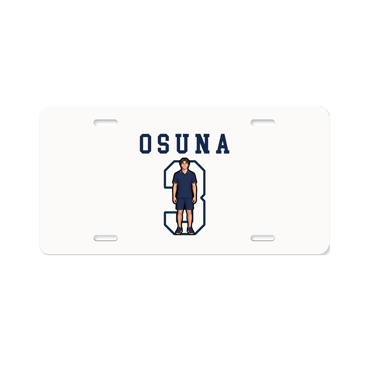 License Plate — Shirsey in Classic