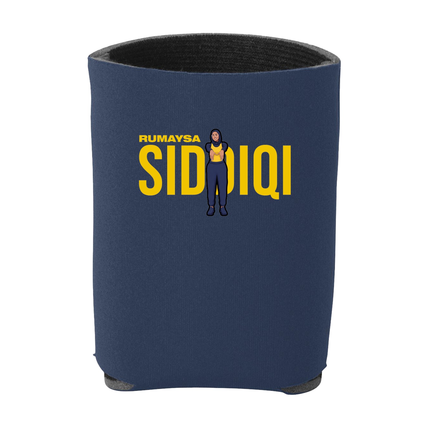 Can Holder — Player Name in Navy