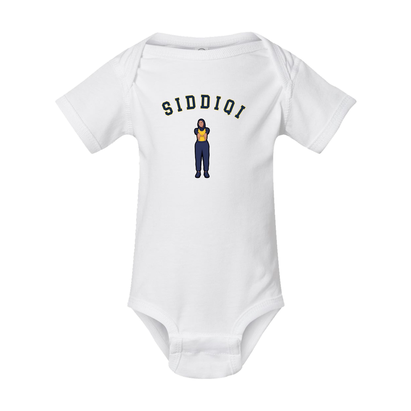 Baby Onesie — Shirsey Arch in White
