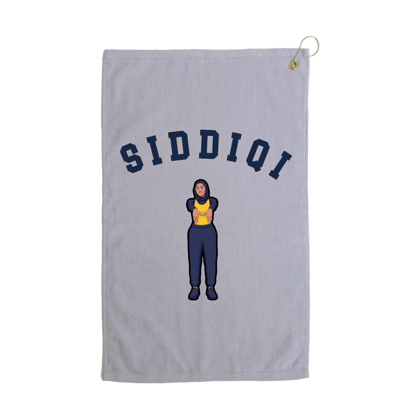 Golf Towel — Shirsey Arch in Grey