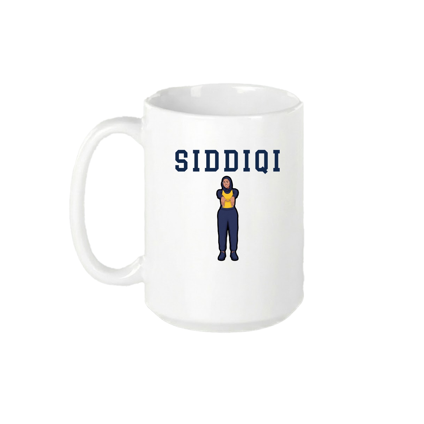 15oz Coffee Mug — Shirsey in White