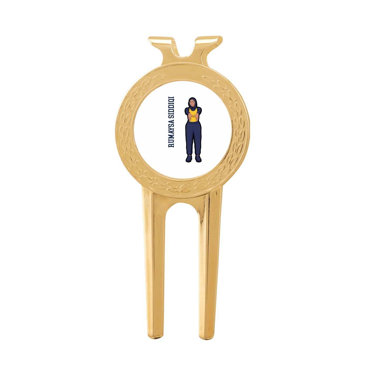 Divot Tool with Ball Marker — Name Vertical in Classic