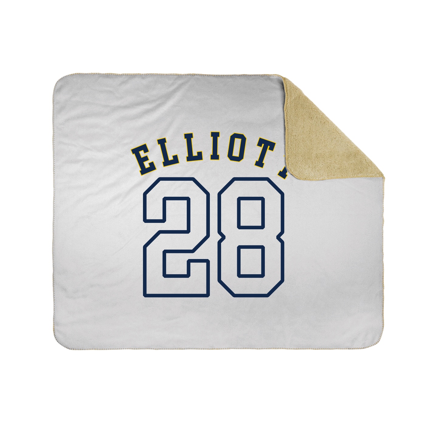 Throw Blanket — Shirsey Arch in White