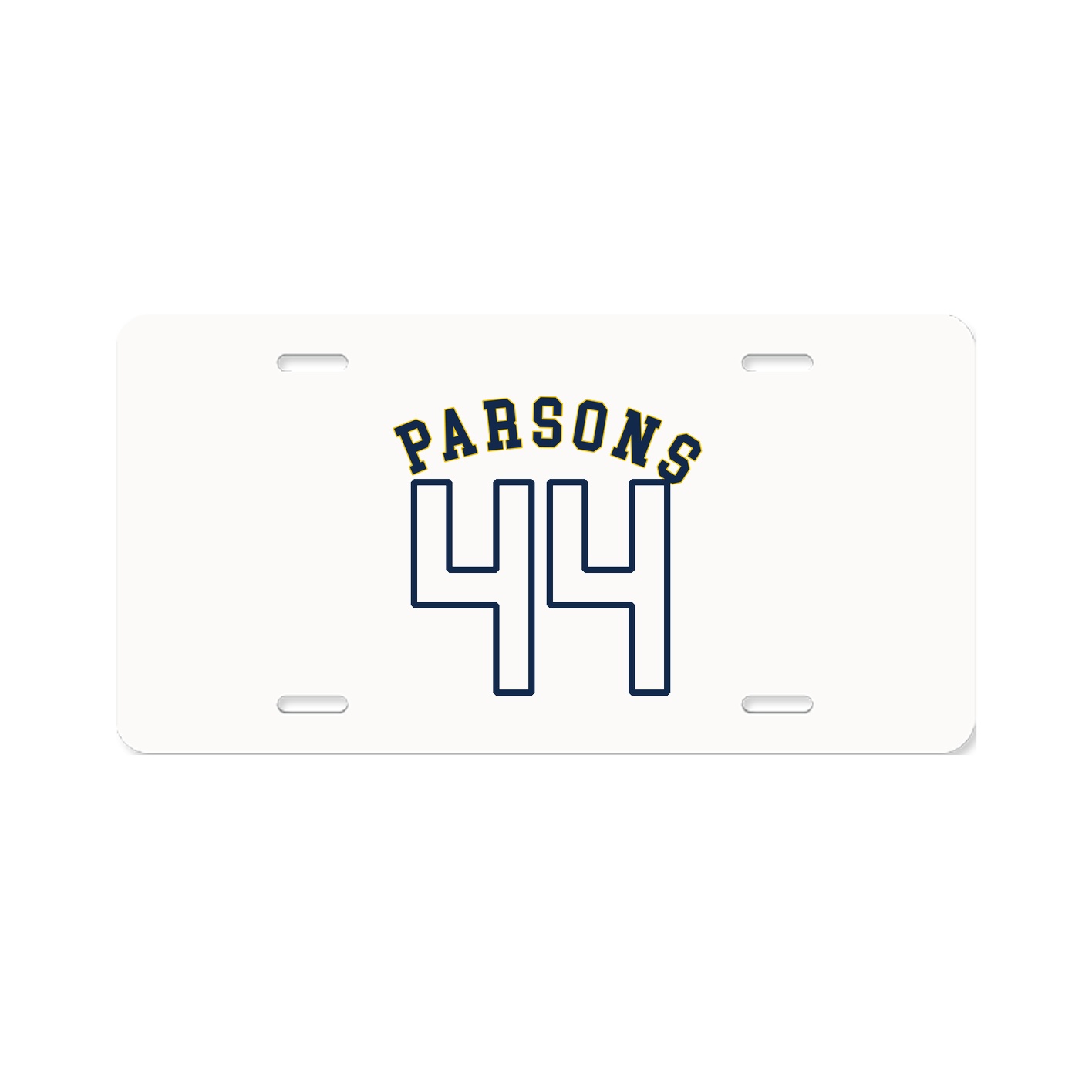 License Plate — Shirsey Arch in Classic
