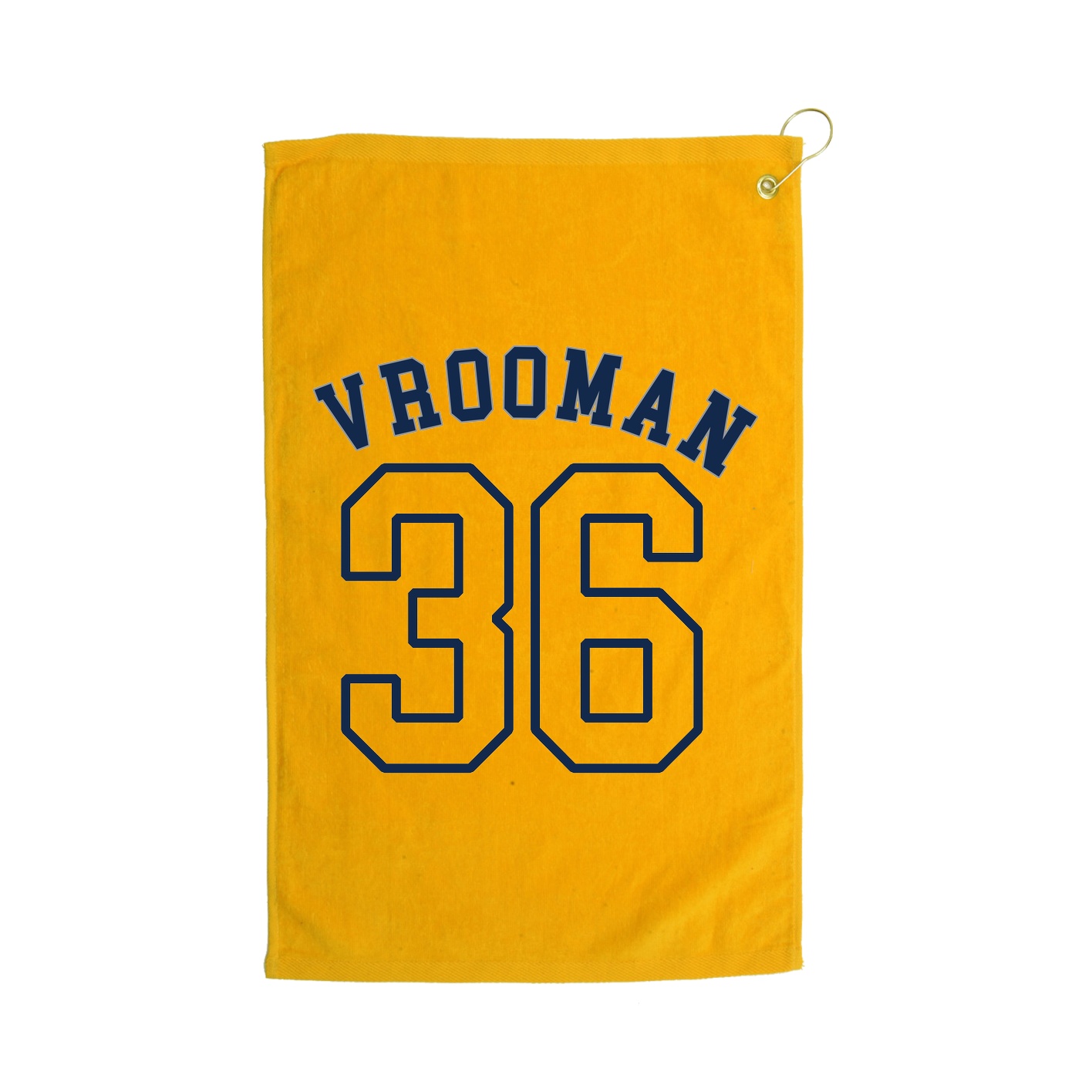 Golf Towel — Shirsey Arch in Gold