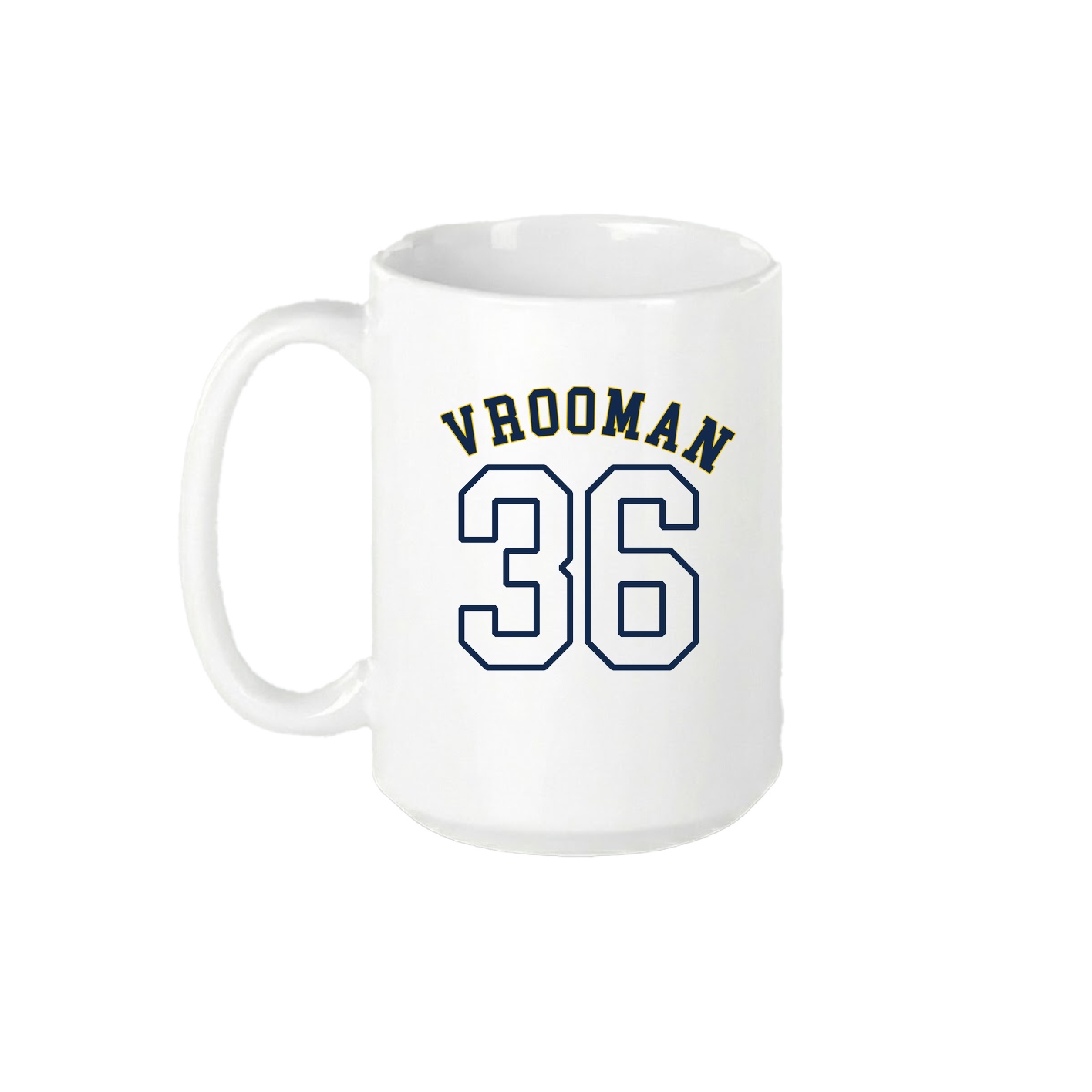 15oz Coffee Mug — Shirsey Arch in White