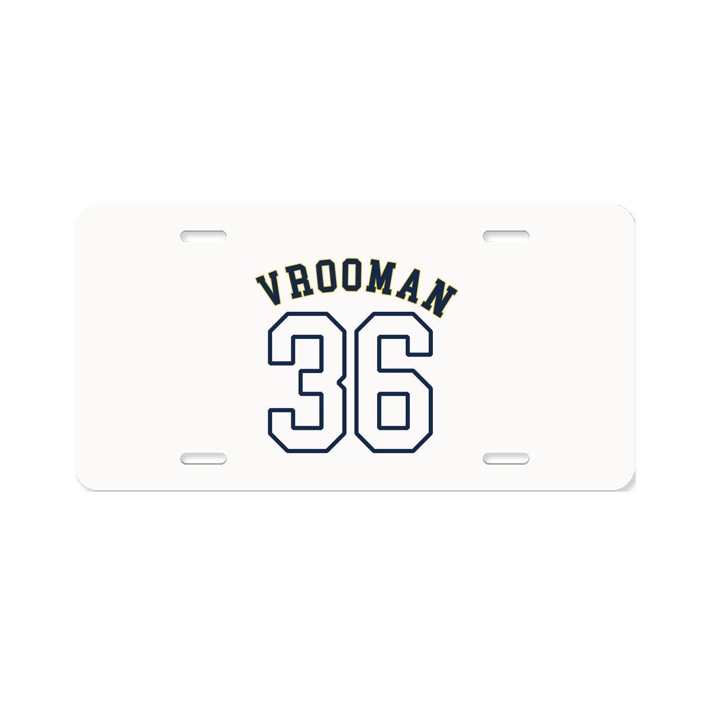 License Plate — Shirsey Arch in Classic