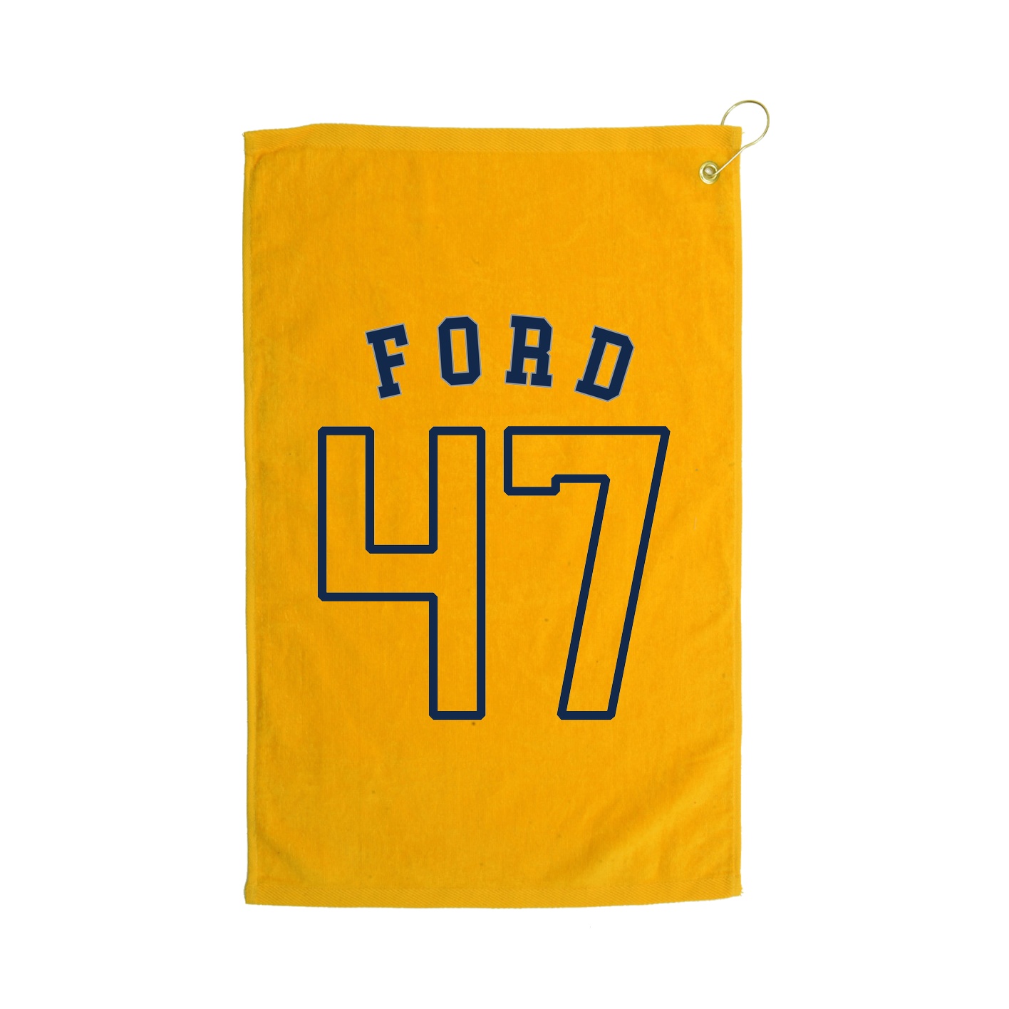 Golf Towel — Shirsey Arch in Gold