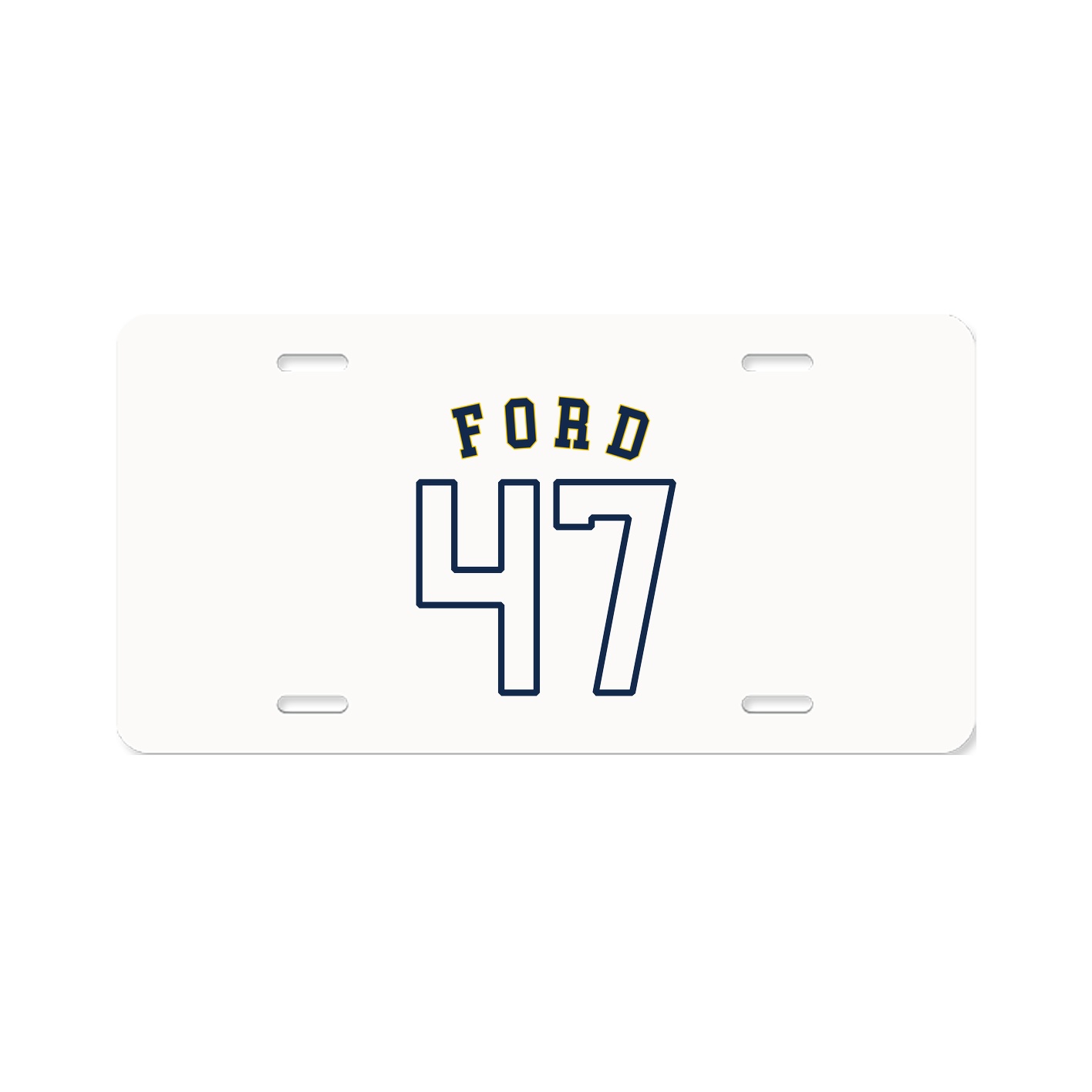 License Plate — Shirsey Arch in Classic