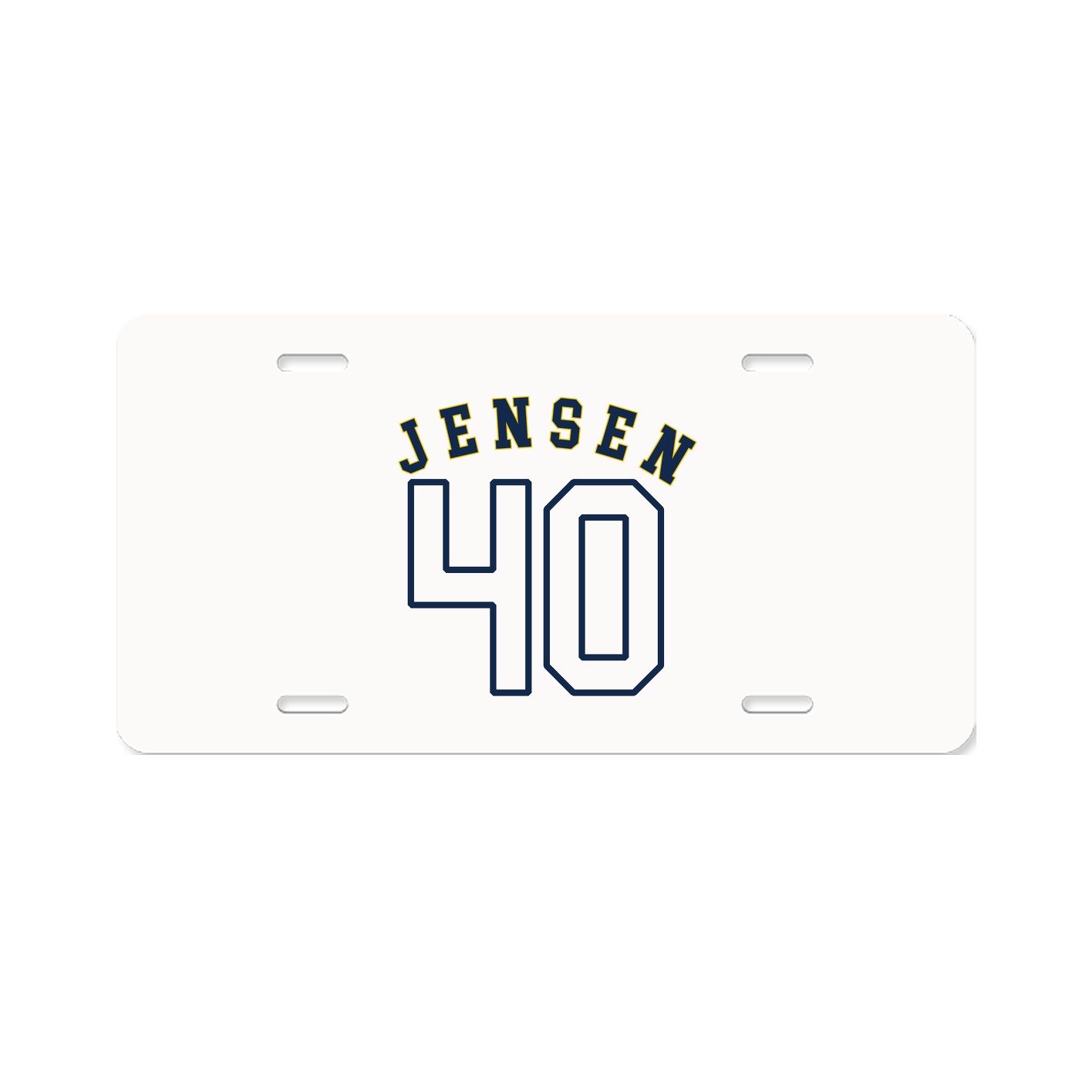 License Plate — Shirsey Arch in Classic