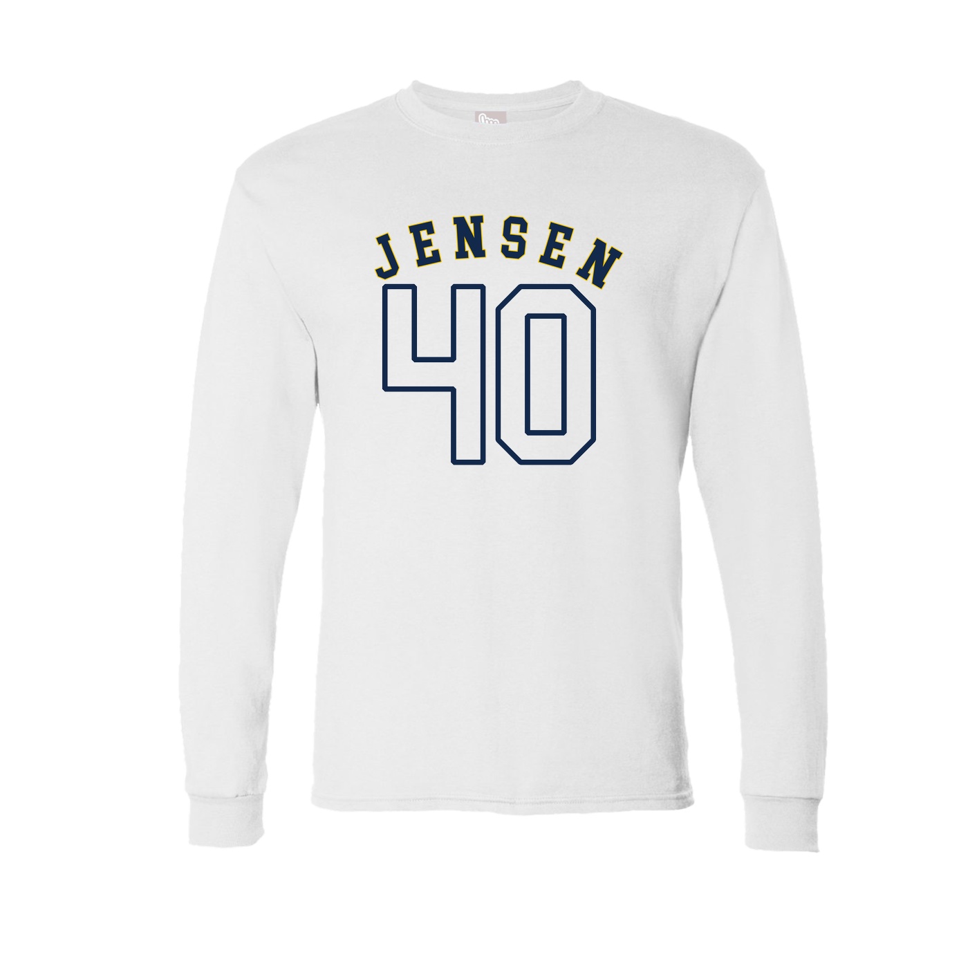 Long Sleeve Tee — Shirsey Arch in White
