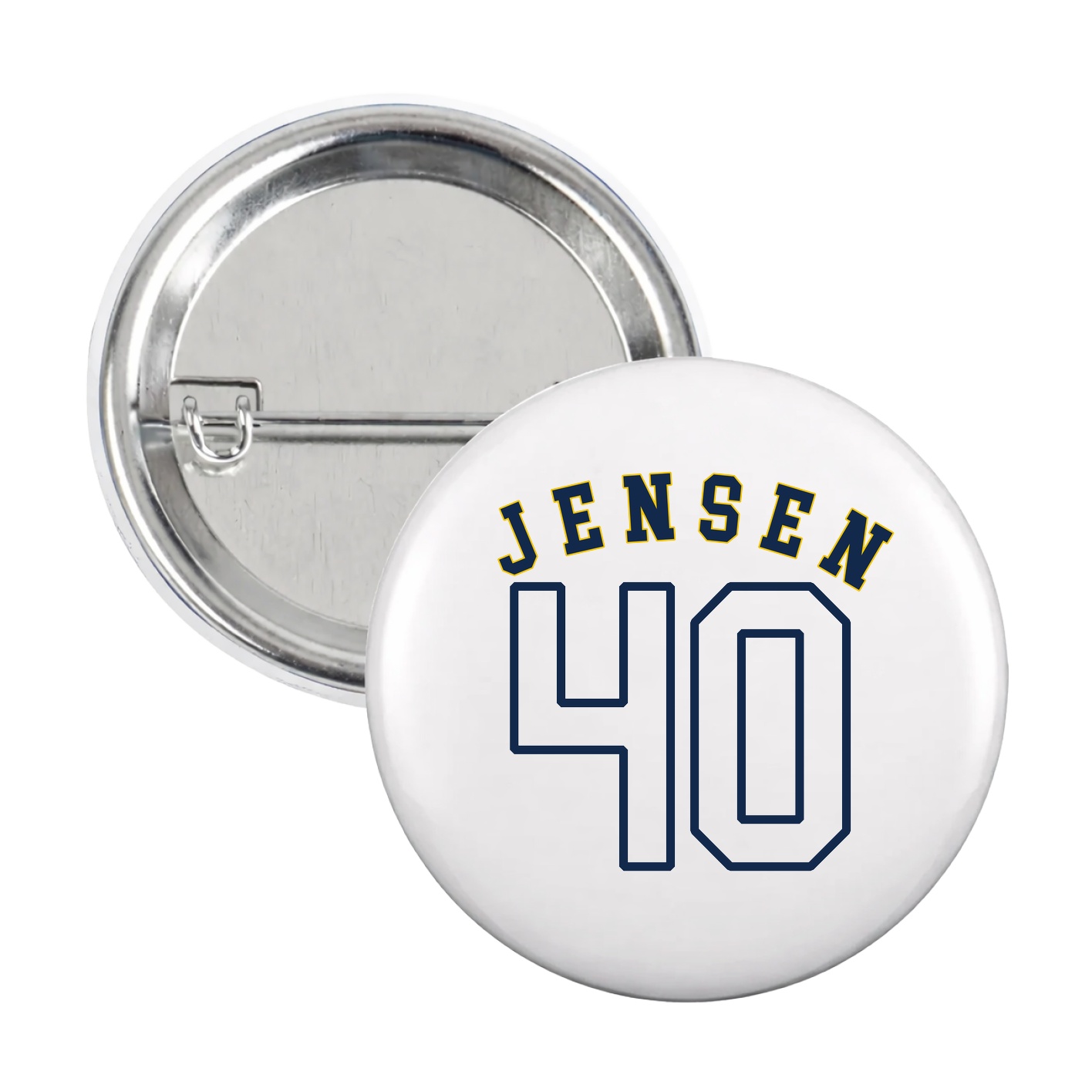 Game Day Button — Shirsey Arch in White