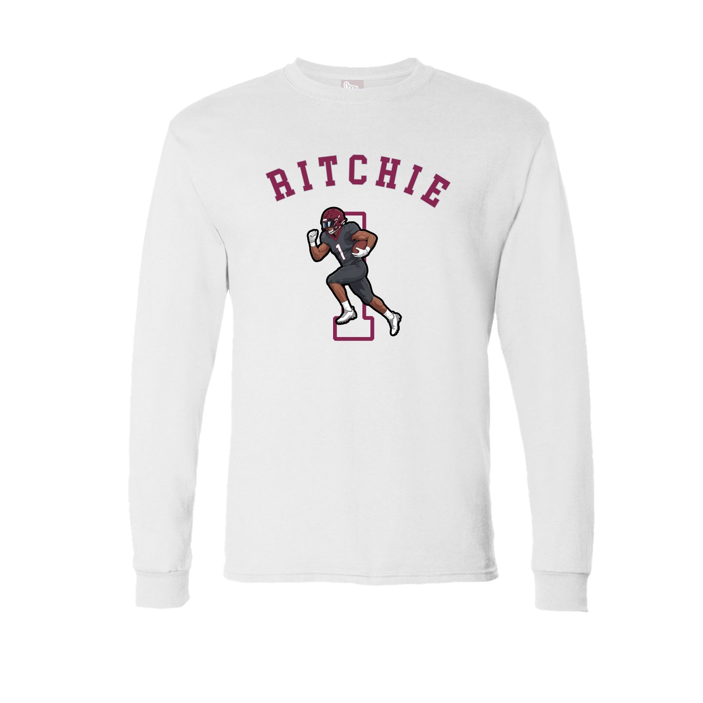 Long Sleeve Tee — Shirsey Arch in White