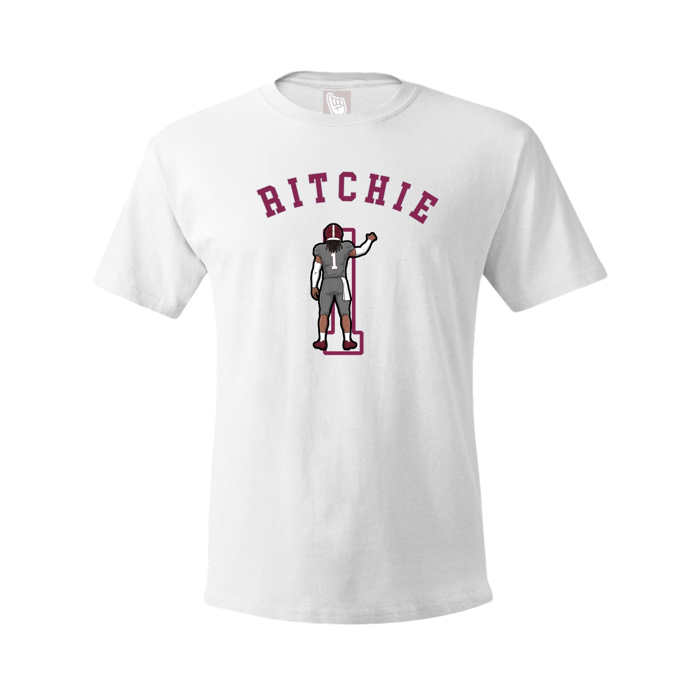 Youth Tee — Shirsey Arch in White