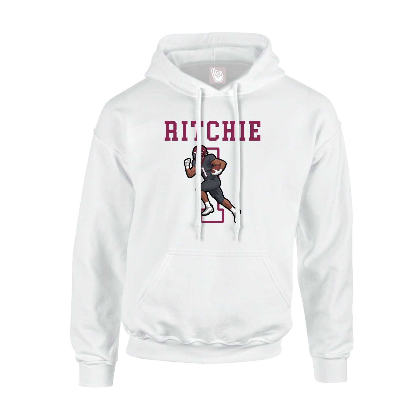 Youth Hoodie — Shirsey in White