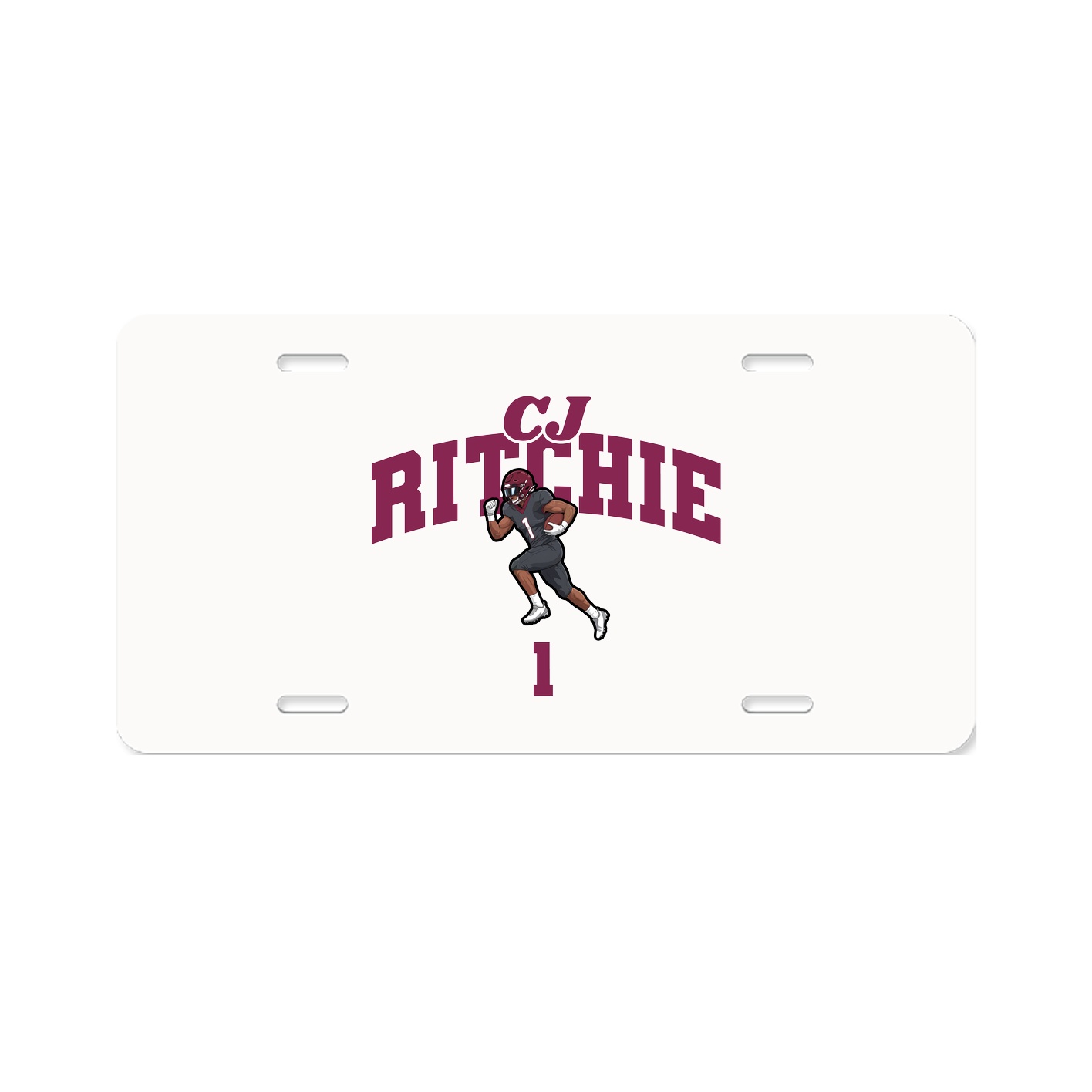 License Plate — Signature Arch in Classic