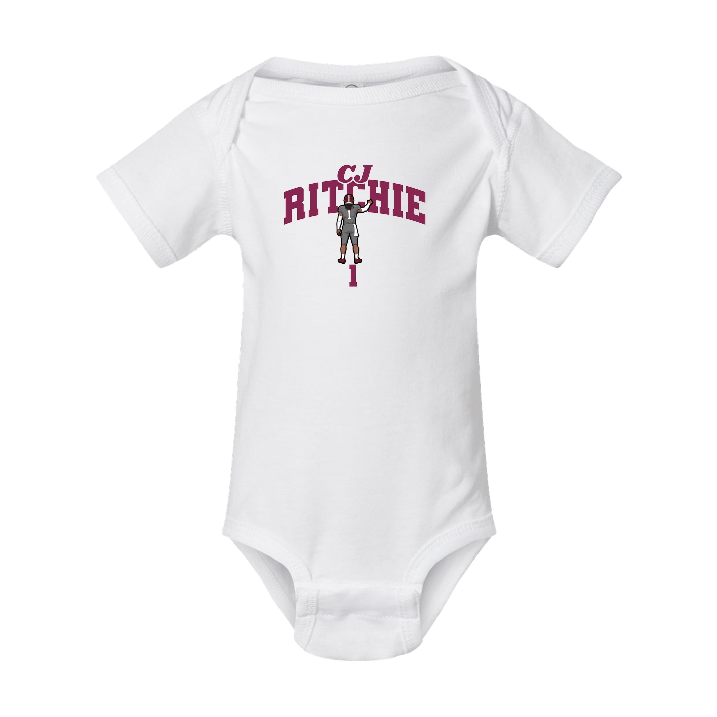Baby Onesie — Signature Arch in White