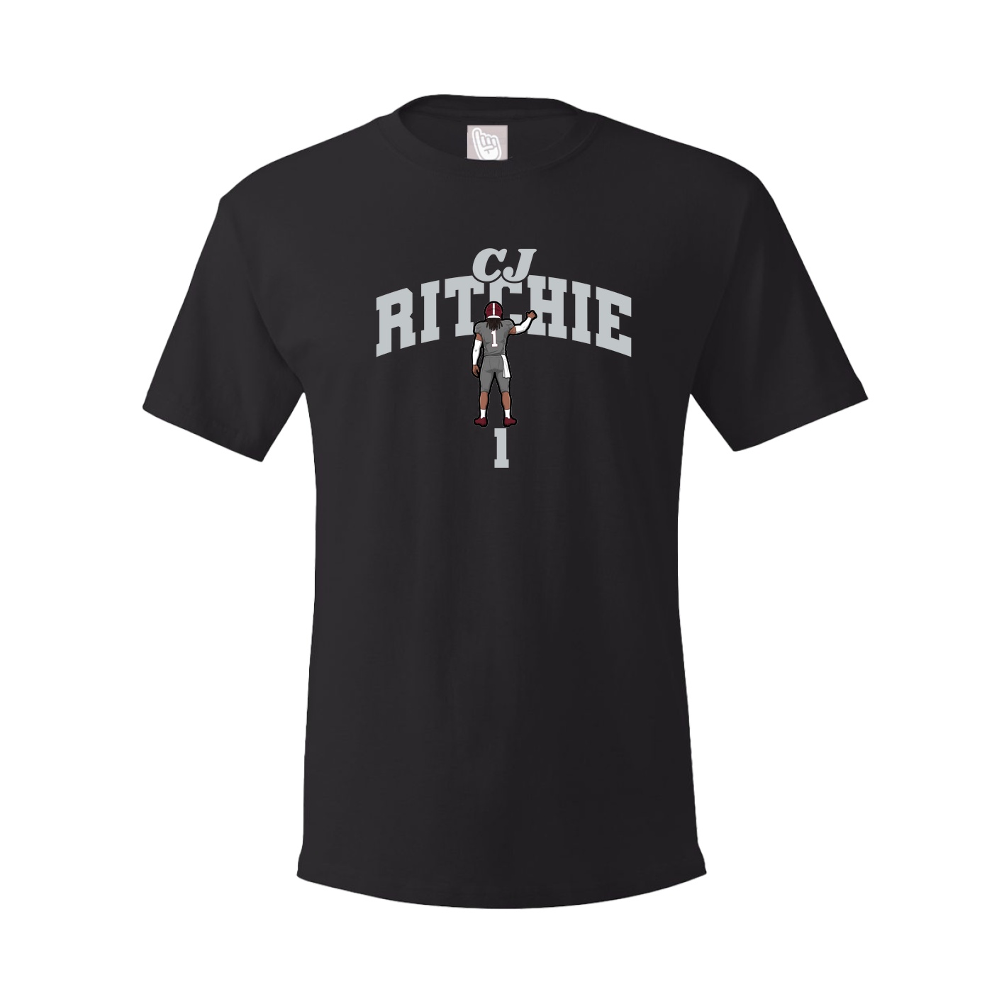 Tee — Signature Arch in Black
